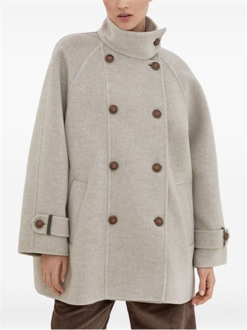 Wool and Cashmere Coat BRUNELLO CUCINELLI | MD5327708C001